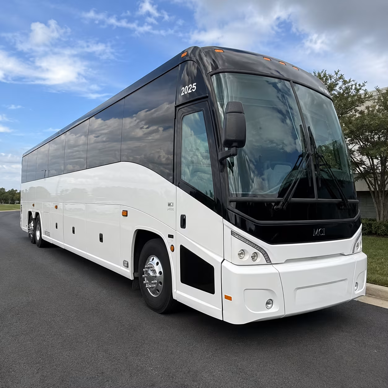 prom homecoming school event buses in vineland