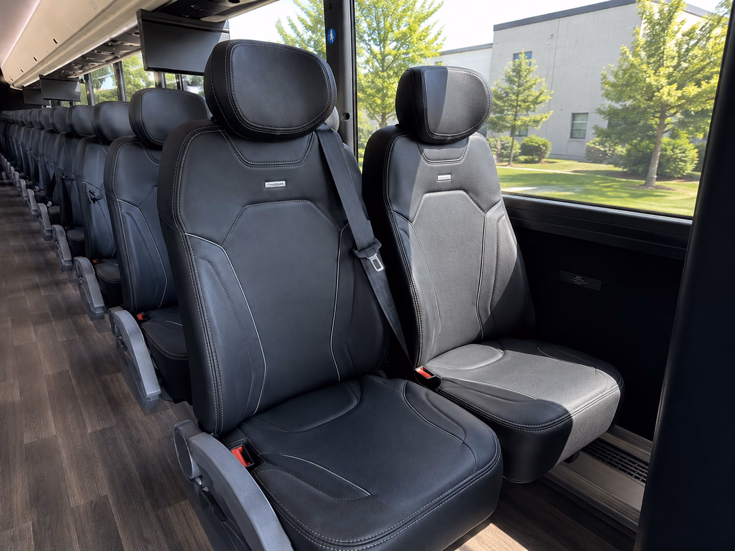 vineland charter bus interior