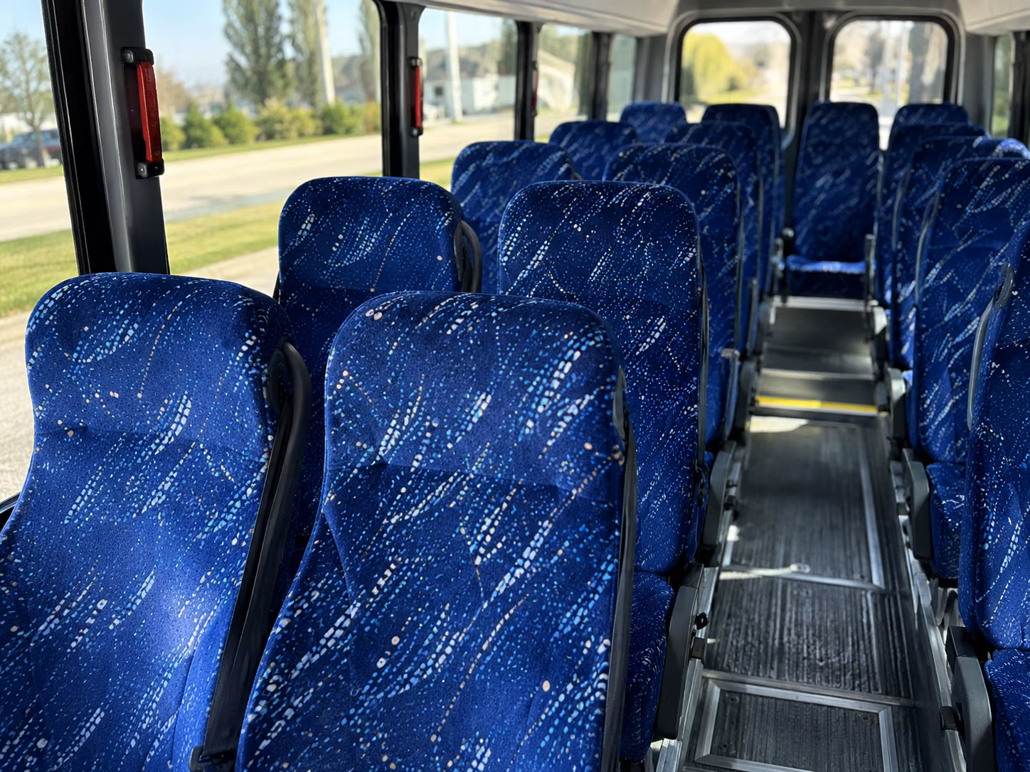 vineland private event transportation onboard seating